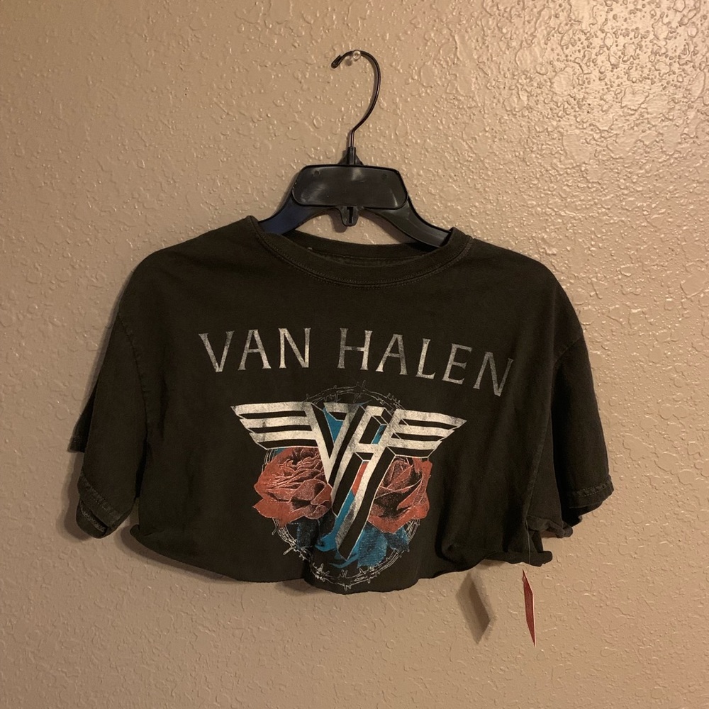 Forever 21 Van Halen crop top